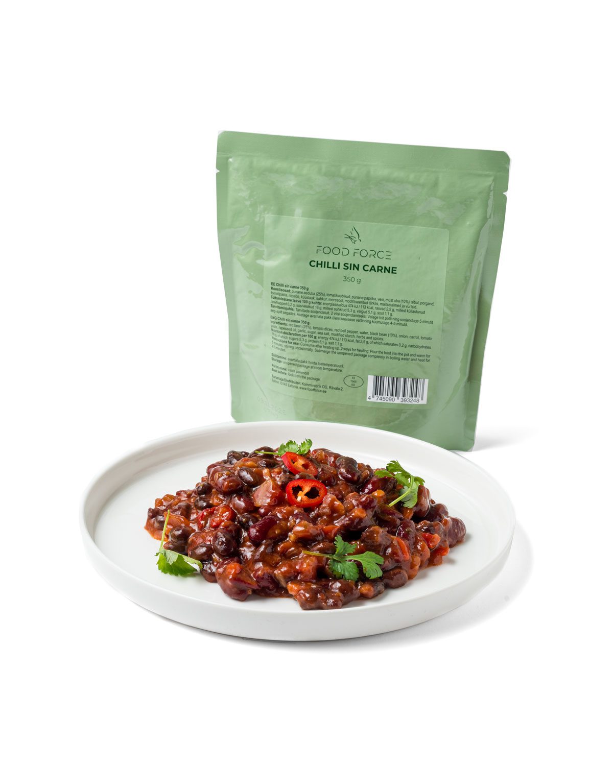 Mjukkonserv Chili sin Carne 350g